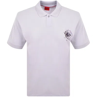 Hugo Boss Hugo Dignipolo Polo T Shirt Lilac