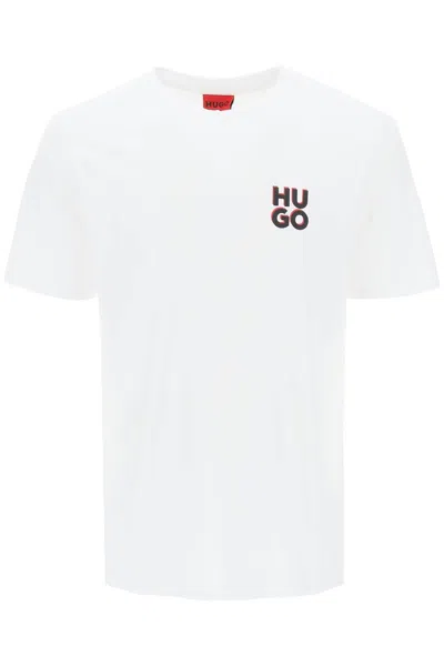 Hugo "dimento T-shirt In White