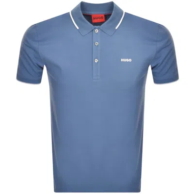 Hugo Dinoso 222 Polo T Shirt Blue