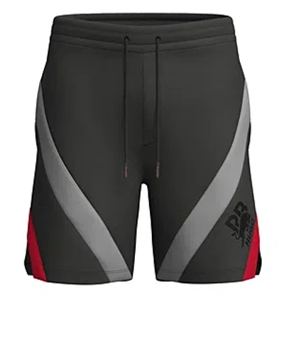 Hugo Dishort Oversized 7.67 Shorts In Black