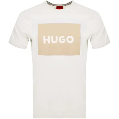 Hugo Dulive Crew Neck T Shirt White