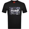 Shop Hugo Boss Hugo Dulive T Shirt Black