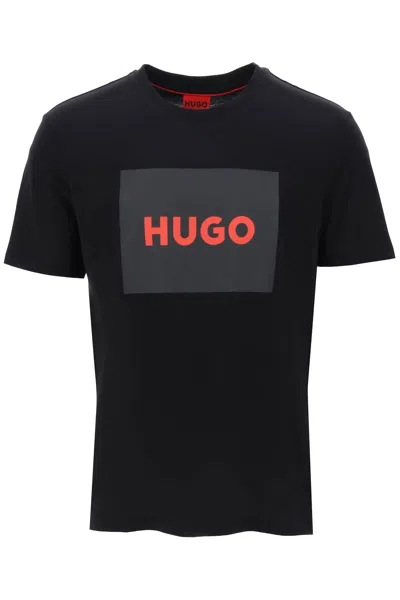 HUGO DULIVE T-SHIRT WITH LOGO BOX