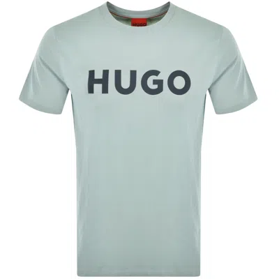 Hugo Dulivio Crew Neck T Shirt Green