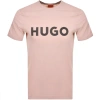 HUGO HUGO DULIVIO U242 T SHIRT PINK