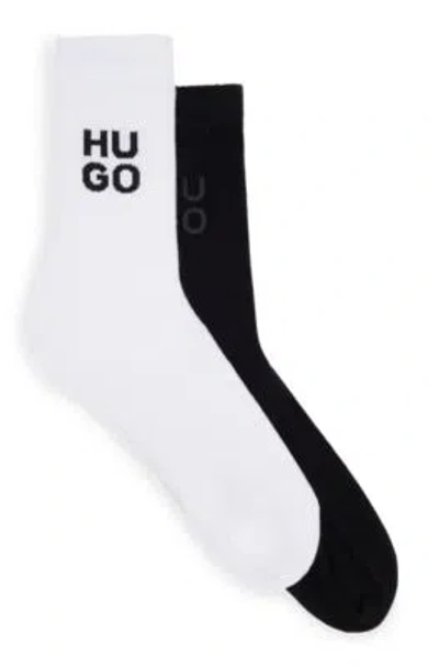 Hugo Duo Of Short-length Socks In Multi