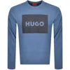 HUGO HUGO DURAGOL 222 SWEATSHIRT BLUE