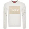 HUGO HUGO DURAGOL 222 SWEATSHIRT WHITE