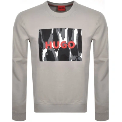 Hugo Duragol Sweatshirt Grey In Gray