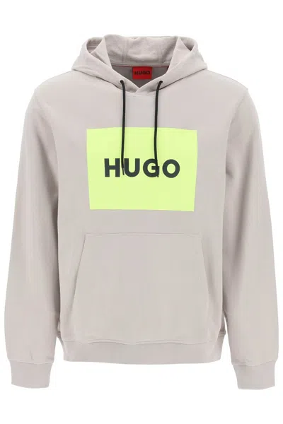 Hugo Duratschi Sweatshirt With Box In Grey