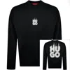 Hugo Boss Hugo Durungu Sweatshirt Black In Black