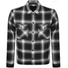 Hugo Boss Hugo Enalu Overshirt Black In Black