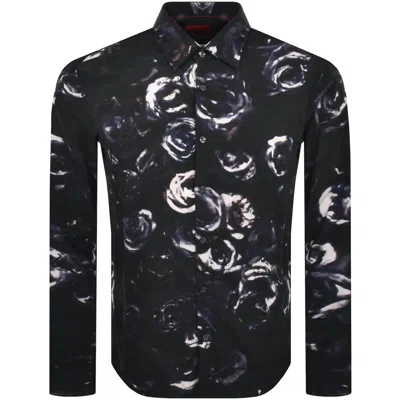 Hugo Boss Hugo Ermo Long Sleeve Shirt Black