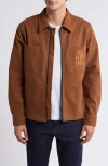 Hugo Boss Hugo Evalom Jacket In Medium Brown