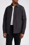 Hugo Boss Hugo Ewel Quilted Jacket In Black