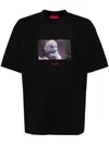Hugo Boss X Disneys The Nightmare Before Christmas Mens Oversized-fit T-shirt In Black
