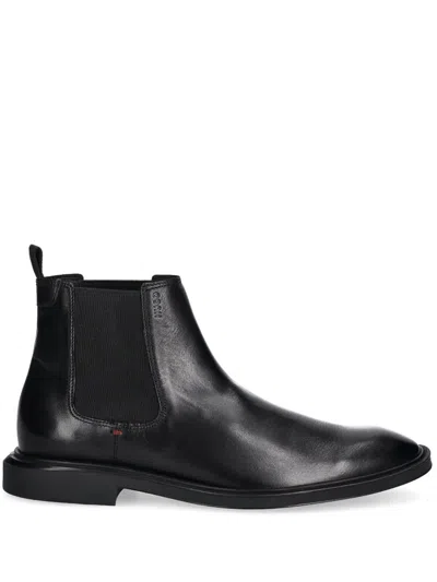 Hugo Boss Gryff Boots In Black