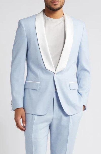 Hugo Boss Hugo Henry Slim Fit Suit Jacket In Light Blue