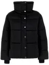 Hugo Boss Black Nylon Padded Jacket In Black