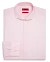 Hugo Boss Jason Slim Fit Long Sleeve Cotton Dress Shirt In Light Pink