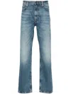 Hugo Boss Mid-rise Slim-fit Jean In 蓝色