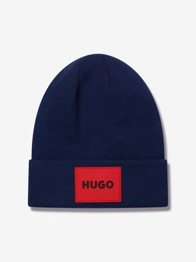 Hugo Boss Hugo Kids Pull On Hat In Blue