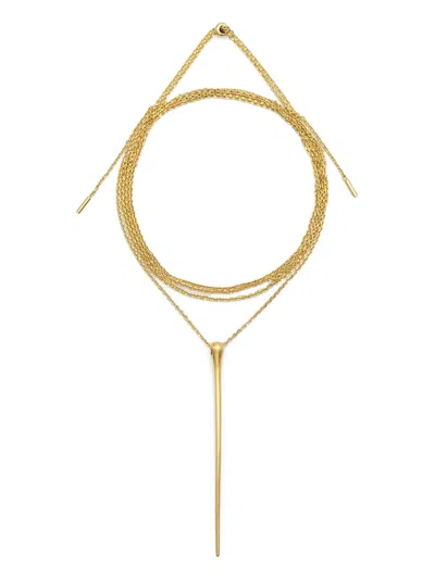 Hugo Kreit Chard Necklace In Gold