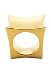 Hugo Kreit Chunk Ring In Gold