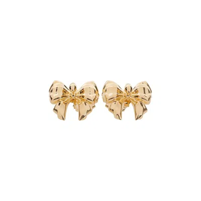 Hugo Kreit Gold Brass Earrings In Not Applicable