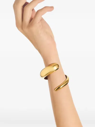 Hugo Kreit Nail Twist Bracelet In Gold