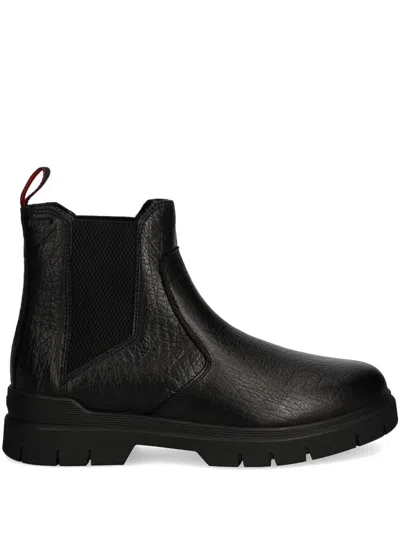 HUGO BOSS LEATHER CHELSEA BOOTS