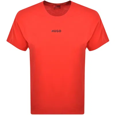 Hugo Linked T Shirt Red
