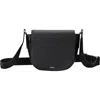 Hugo Boss Hugo Liriel Flap Faux Leather Crossbody Bag In Black