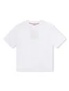 Hugo Boss Logo-print Cotton T-shirt In White