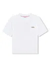 Hugo Boss Logo-print Cotton T-shirt In White