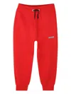 Hugo Boss Logo-print Joggers In Red