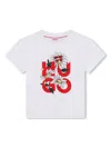 Hugo Boss Logo-print Organic Cotton T-shirt In White