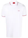 Hugo Boss Dinoso Polo Shirt In White