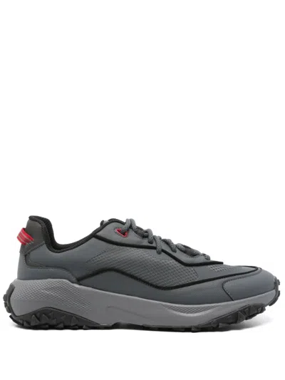 Hugo Boss Logo-print Sneakers In Black