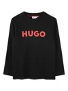 Hugo Boss Logo-print T-shirt In Black
