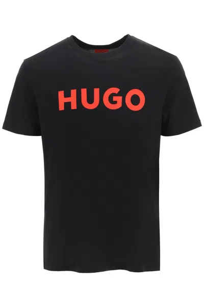 Hugo Boss Men Black Crew Neck T-shirt, L Luxury T-shirts For Men Darveys In Black, Red