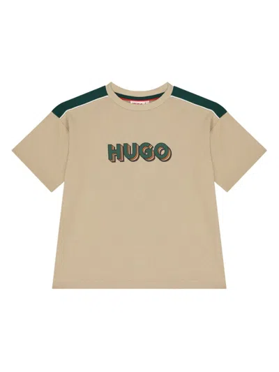 HUGO BOSS LOGO-PRINT T-SHIRT