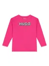 Hugo Boss Logo-print T-shirt In Pink