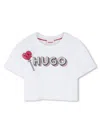 Hugo Boss Logo-print T-shirt In White