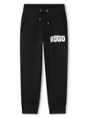 Hugo Boss Logo-print Track Pants In 黑色
