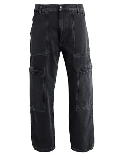 Hugo Man Denim Pants Black Size 35w-32l Cotton