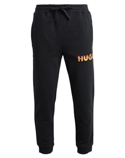 Hugo Man Pants Black Size L Cotton