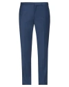 Hugo Boss Hugo Man Pants Blue Size 38 Virgin Wool, Polyester, Elastane