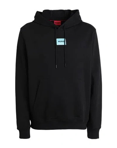 Hugo Boss Hugo Man Sweatshirt Black Size Xl Cotton