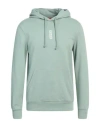 Hugo Boss Hugo Man Sweatshirt Light Green Size Xxl Cotton In Green